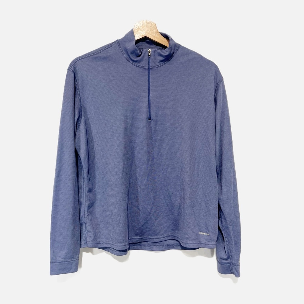 Patagonia 1/4 Zip Capilene Performance Base Layer Top Women’s Size Large